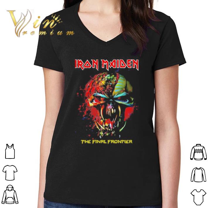 Awesome Iron maiden band skeleton the final frontier shirt Awesome Iron maiden band skeleton the final frontier shirt 3