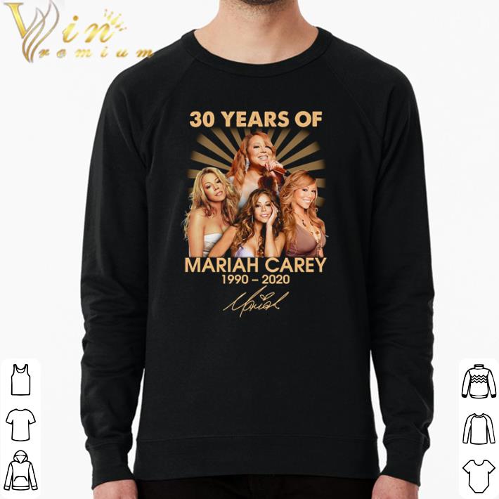 Official 20 years of Mariah Carey 1990 2020 signature shirt 7 Official 20 years of Mariah Carey 1990 2020 signature shirt