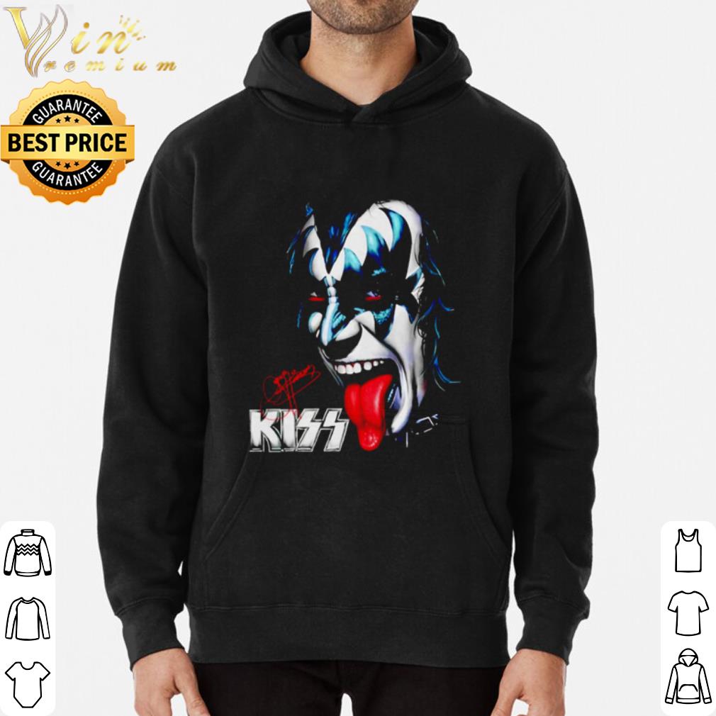 Signature Gene Simmons Kiss Band shirt 7 Signature Gene Simmons Kiss Band shirt