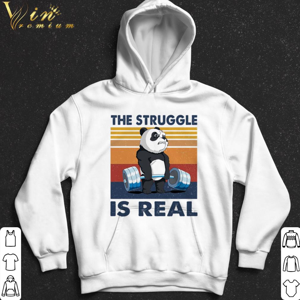 Vintage Panda the struggle is real shirt 7 Vintage Panda the struggle is real shirt