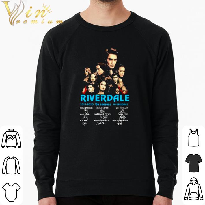 Funny Riverdale 2017 2020 4 seasons signature shirt 7 Funny Riverdale 2017 2020 4 seasons signature shirt