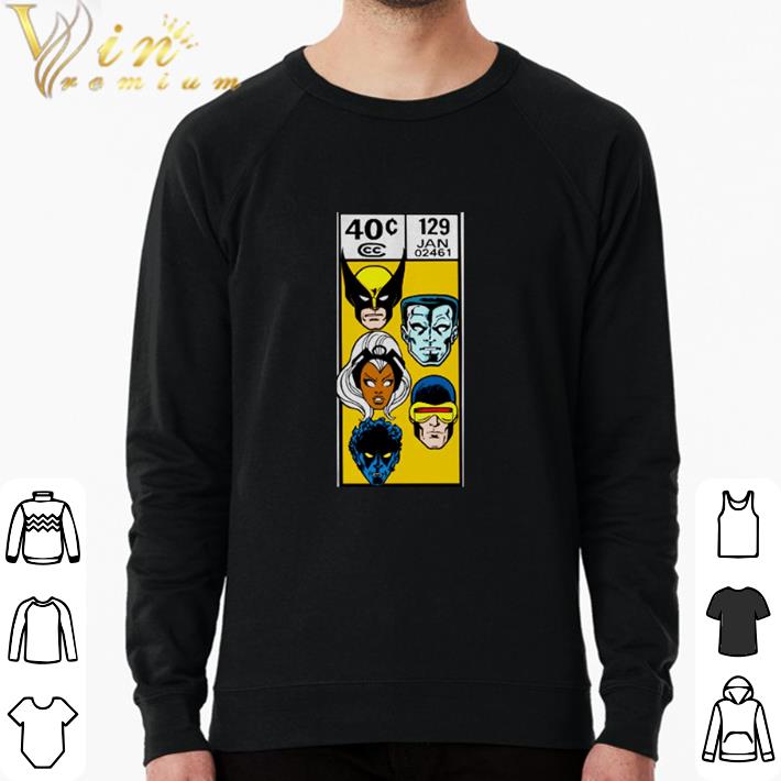 Original X-men vintage corner art box shirt 7 Original X-men vintage corner art box shirt