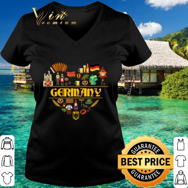 Best Heart Germany Symbols Germany shirt 3