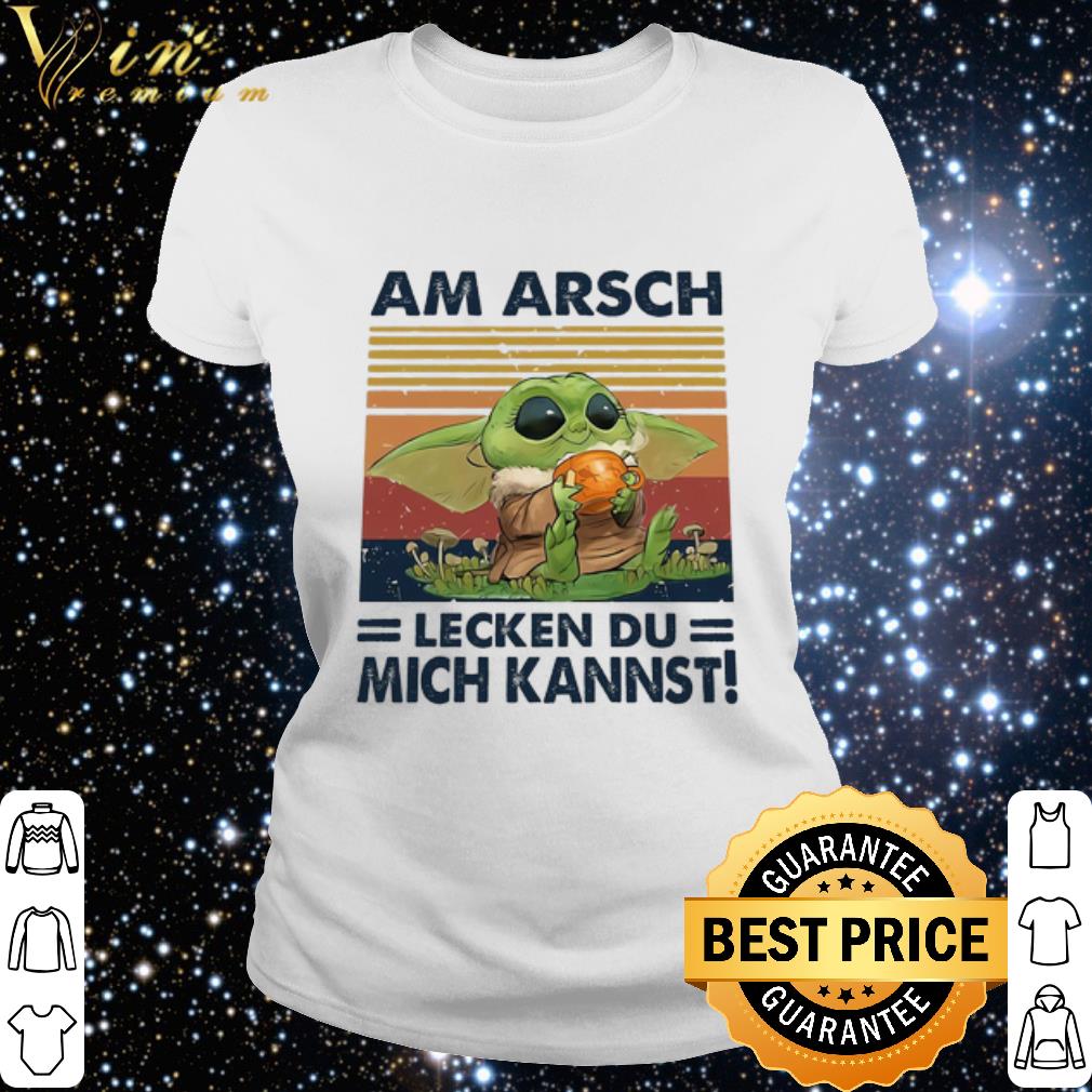 Official Baby yoda am arsch lecken du mich kannst shirt Official Baby yoda am arsch lecken du mich kannst shirt 3