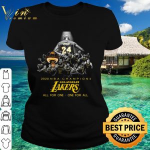 Top Kobe Bryant NBA Champions Los Angeles Lakers all for one one for all shirt 4