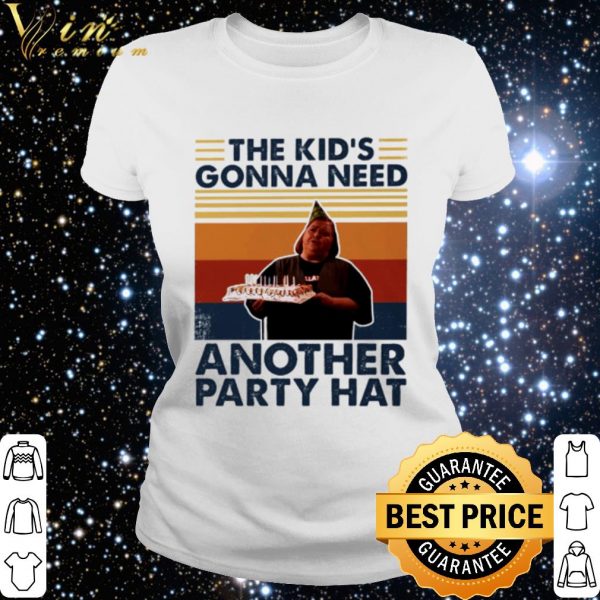 Top Conchata Ferrell Berta the kid's gonna need another party hat vintage shirt 3