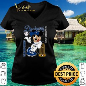 Official Mickey mouse Dodgers champions 2020 world series shirt 5