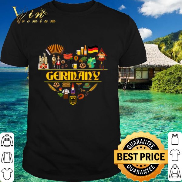 Best Heart Germany Symbols Germany shirt 1