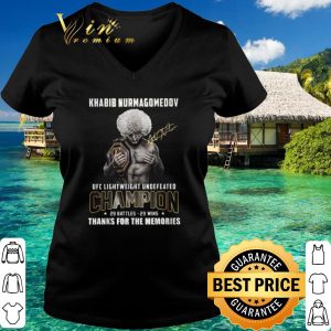 Official Khabib Nurmagomedov UFC lightweight undefeated champion shirt 5
