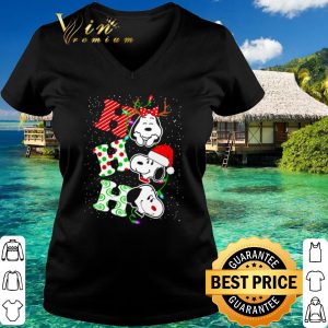 Top Snoopy Christmas ho ho ho shirt 5