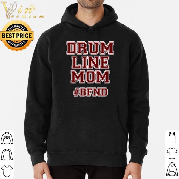 Drumline Mom Red word shirt 3