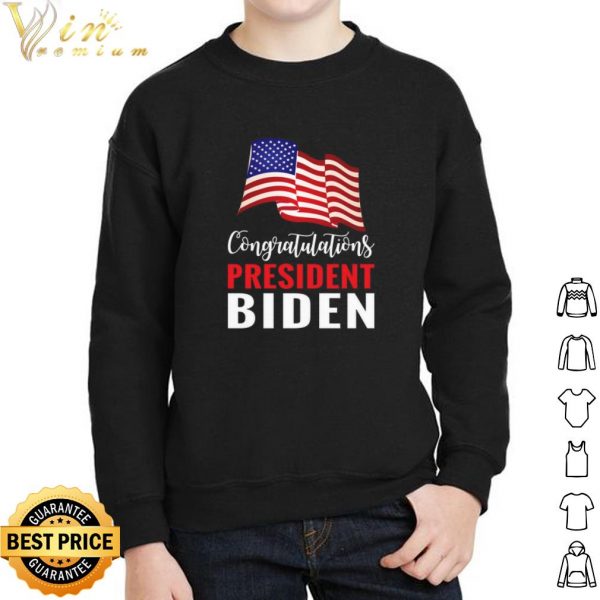 Congratulations President Biden Flag American shirt 2