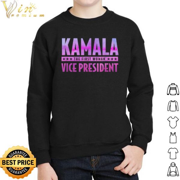 Kamala Harris The First Woman Vice President shirt 2