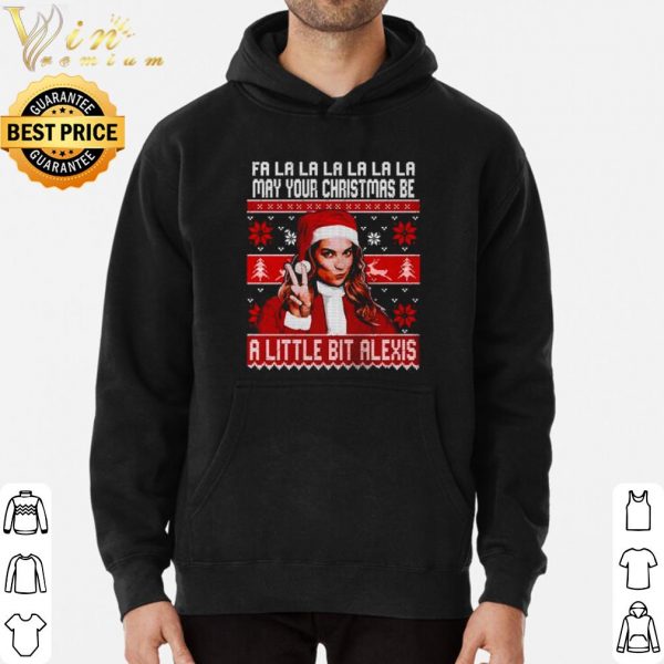 Alexis Rose fa la la la may your Christmas be a little bit Alexis shirt 3