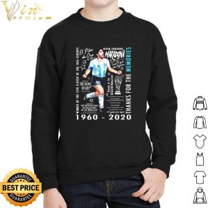 Diego Maradona winner of the fifa player of the 20th century 1960 2020 shirt 4
