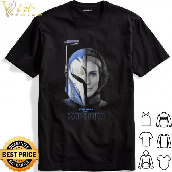 Star Wars The Mandalorian BoKatan Split Face R17 shirt 1