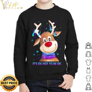 Reindeer Suicide prevention it's ok not to be ok shirt 4