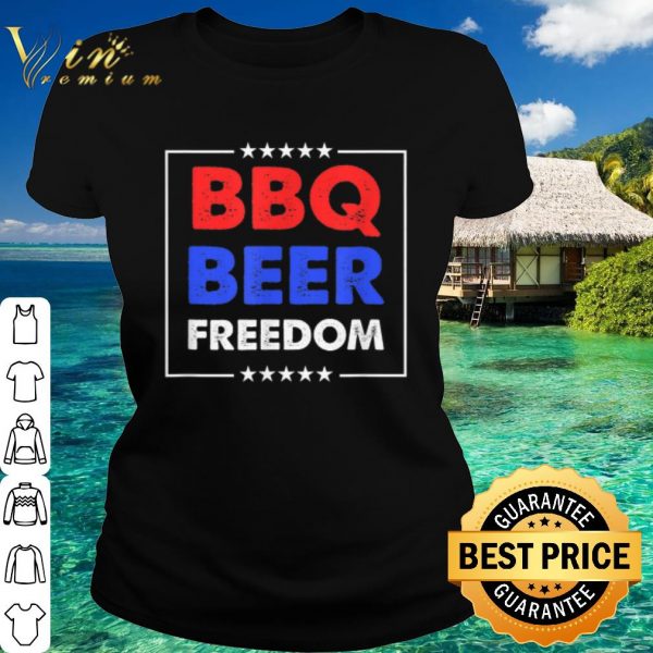 Official BBQ Beer Freedom hoodie shirt 2