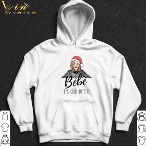 Alexis Rose Bebe it's cold outside Christmas shirt 4