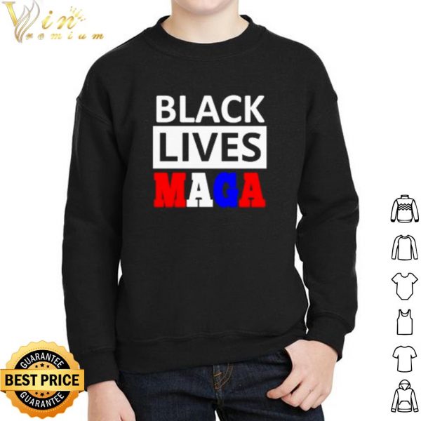 Black lives Maga shirt 2