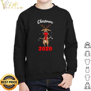 Rudolph Reindeer Mask Christmas 2020 shirt 4