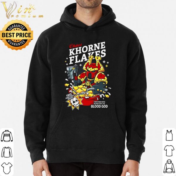 Chaos Khorne Flakes free enmy skull inside Christmas shirt 3