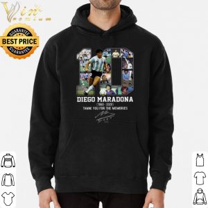 Diego Maradona 1960 2020 thank you for the memories Signature shirt 5