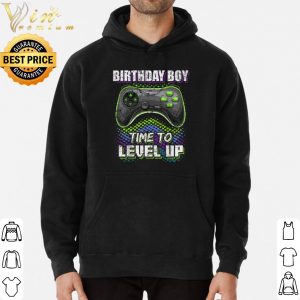 Birthday Boy Time to Level Up shirt 5