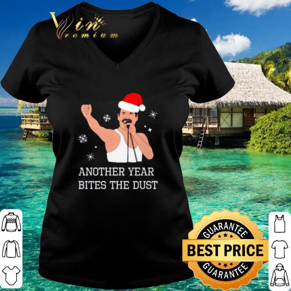 Best Freddie Mercury another year bites the dust Hat Christmas shirt 3