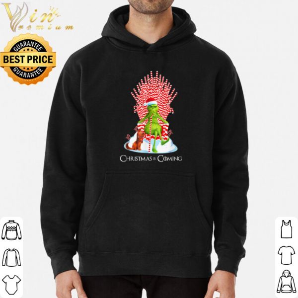 The Grinch Christmas is coming shirt 3