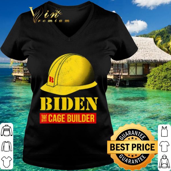 Official Biden the cage builder shirt 3