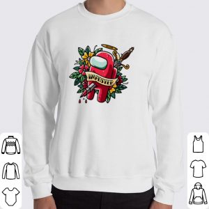 Among Us imposter was killed on the flowers shirt 5