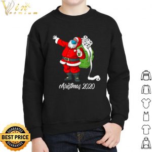 Santa Claus Face Mask Bag Toilet Paper Christmas 2020 shirt 4