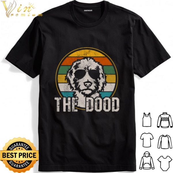Goldendoodle wears glasses The Dood Vintage shirt 1
