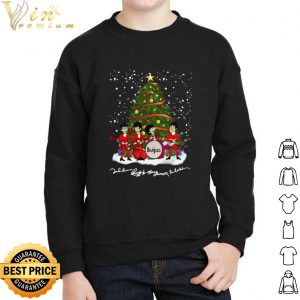 The Beatles Tree Christmas Signature shirt 4