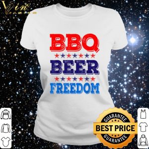 Official BBQ Beer Freedom America shirt 5