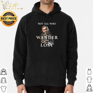 Gandalf not all who wander are lost shirt 5