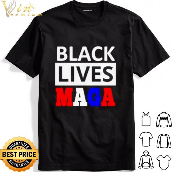 Black lives Maga shirt 1