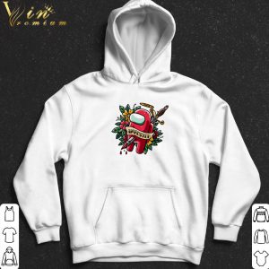 Among Us imposter was killed on the flowers shirt 4