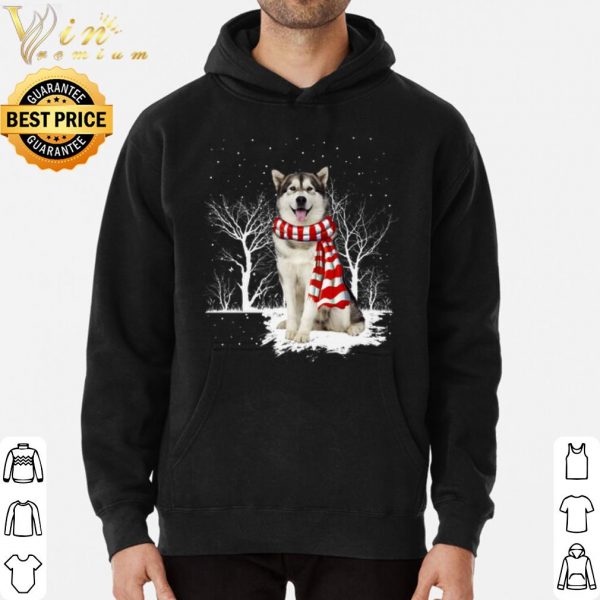 Alaskan Malamute Merry christmas shirt 3