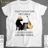Top Social Distance I wouldn't touch you with a 39 1 2 pole shirt 7