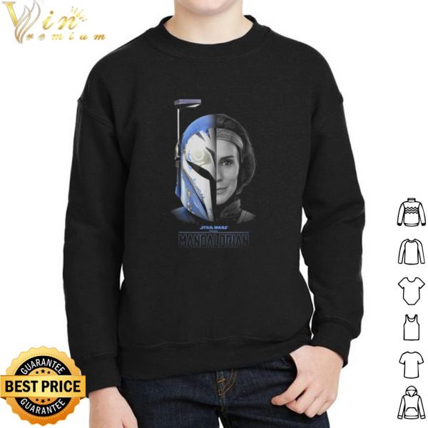 Star Wars The Mandalorian BoKatan Split Face R17 shirt 2