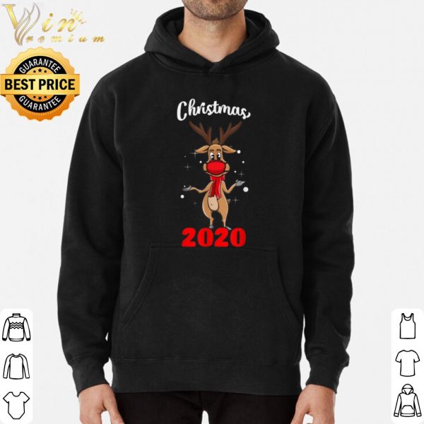 Rudolph Reindeer Mask Christmas 2020 shirt 3