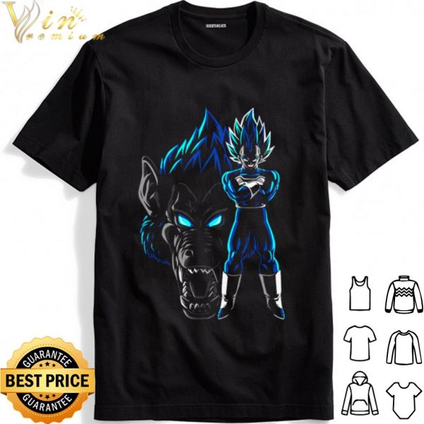 Dragon Ball Z Vegeta Oozaru Vegeta blue shirt 1