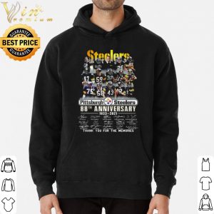 Pittsburgh Steelers 88th Anniversary 1933 2021 Thank You Memories shirt 5