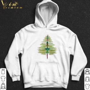 Dragonfly as Christmas tree shirt 4