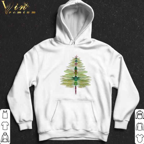 Dragonfly as Christmas tree shirt 2