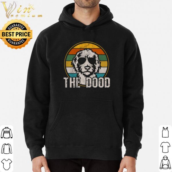 Goldendoodle wears glasses The Dood Vintage shirt 3