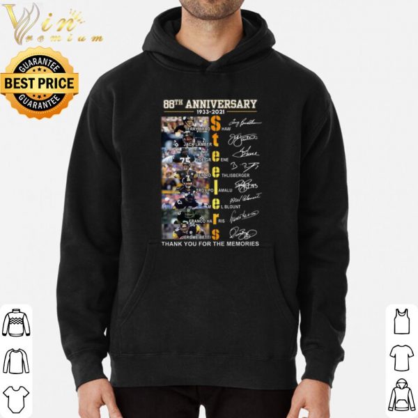 Anniversary 1933 2021 Steeiers signature Terry Bradshaw Jack Lambert shirt 3