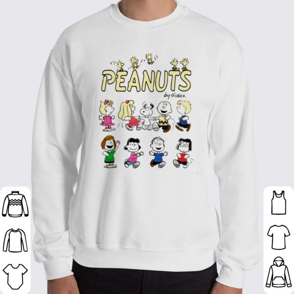 Peanuts by schulz characters dabbing shirt 3
